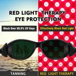 ULTREMA Red Light Therapy Eye Protection Glasses