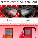 Mozeeda Red Light Therapy Glasses for Eye Protection