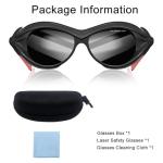 Mozeeda Red Light Therapy Glasses for Eye Protection