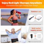 2-in-1 Red Infrared Light Therapy Lamp