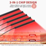 Cholas 5-Head Red Light Therapy Device
