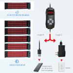 Wearable Red Light Therapy Wrap for Pain Relief