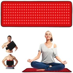 LOVTRAVEL 31.5'' Red & Near Infrared Light Therapy Mat