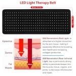 LOVTRAVEL 31.5'' Red & Near Infrared Light Therapy Mat