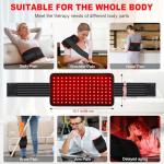 Portable Red Light Therapy Mat for Pain Relief