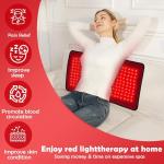 UTK Red & Blue Light Therapy Pad for Pain Relief