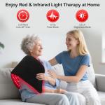 LOVTRAVEL 31.5'' Red & Near Infrared Light Therapy Mat