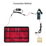 LOVTRAVEL 210pcs Red Light Therapy Lipo Wrap Mat