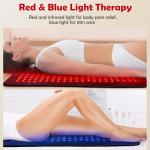 UTK Red & Blue Light Therapy Pad for Pain Relief