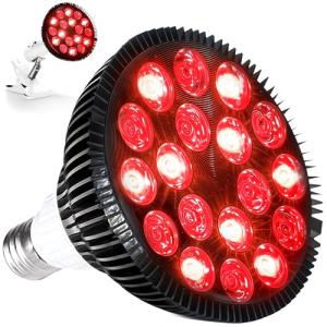 LifePro InfraGlow Red Light Therapy Lamp