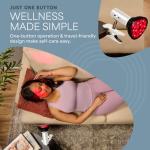 LifePro InfraGlow Red Light Therapy Lamp