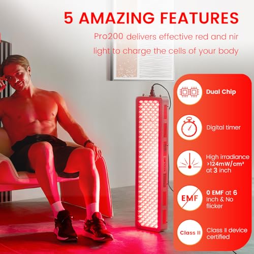Bestqool Red Light Therapy Device for Body and Skin