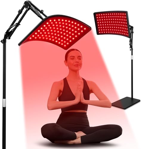 Red Light Therapy Lamp for Face and Body