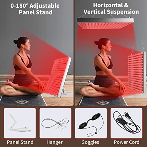 45W LED Panel with Stand for Red Light Therapy