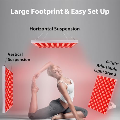 Red and Near Infrared LED Therapy Panel Duo