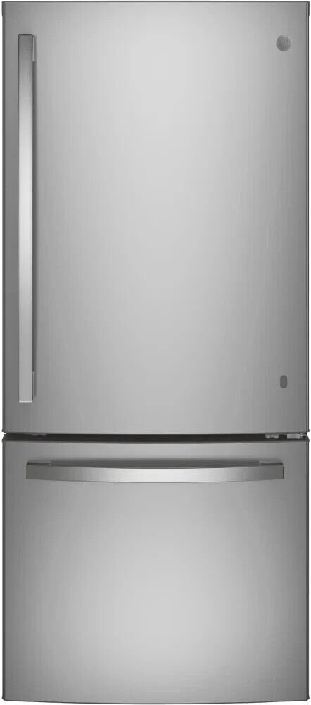 GE GDE21EYKFS 30 Inch Bottom Freezer Refrigerator with 21 Cu. Ft. Capacity