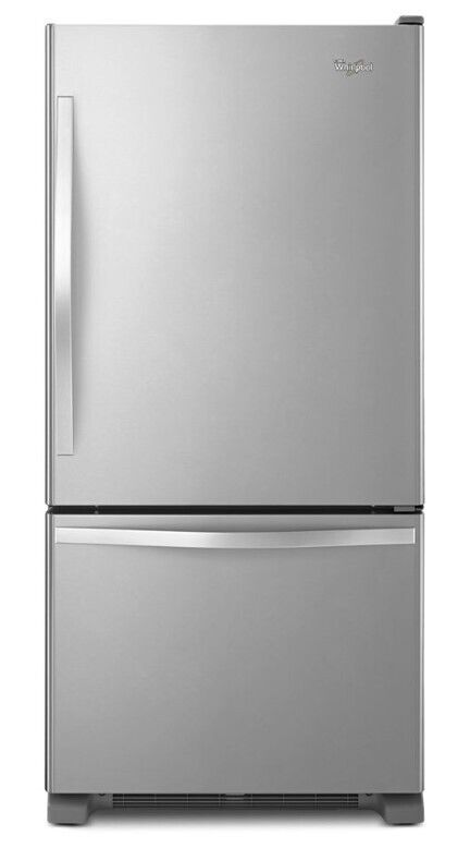 Whirlpool 19 cu ft Bottom-Freezer Refrigerator WRB329RFBM