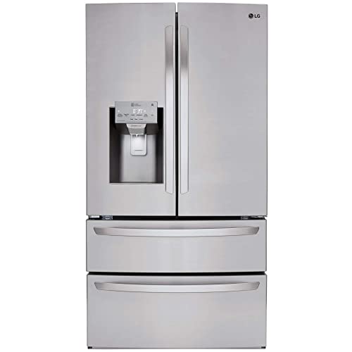 LG LMXS28626S 28 cu.ft. 4-Door French Door Refrigerator - Stainless Steel