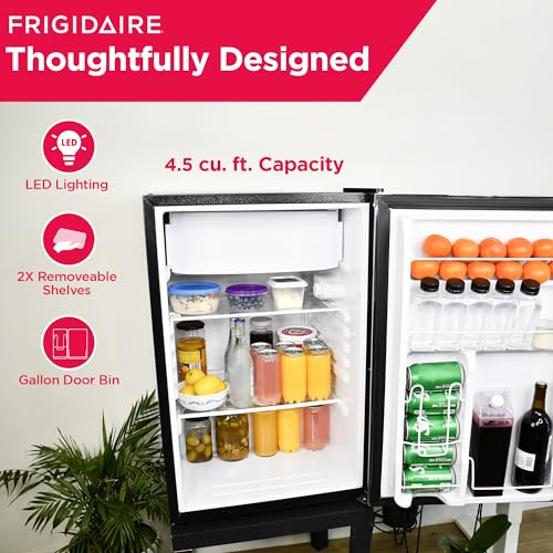 Frigidaire EFR492, 4.5 cu ft Refrigerator, Stainless Steel Door, Platinum Series