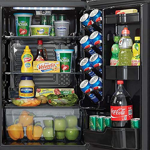 Danby DAR044A6DDB Contemporary Classic 4.4 Cu.Ft. Mini Fridge, Compact Refrigerator for Bedroom, Living Room, Bar, Dorm, Kitchen, Office, E-Star in Silver, 3 Sq Ft