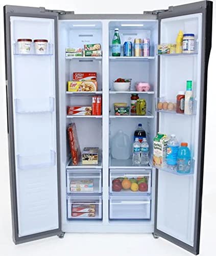 Avanti FFS157L3S Apartment Size Refrigerator, Stainless Steel, 15.6 cu.ft