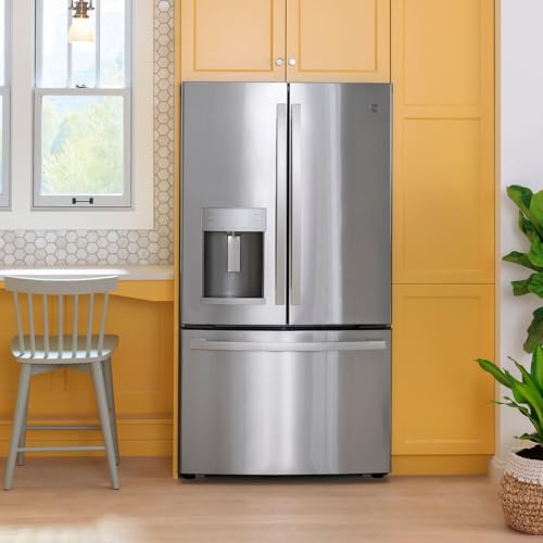 GE GYE22GYNFS 36" Counter Depth French Door with Ice Maker 22.1 cu ft