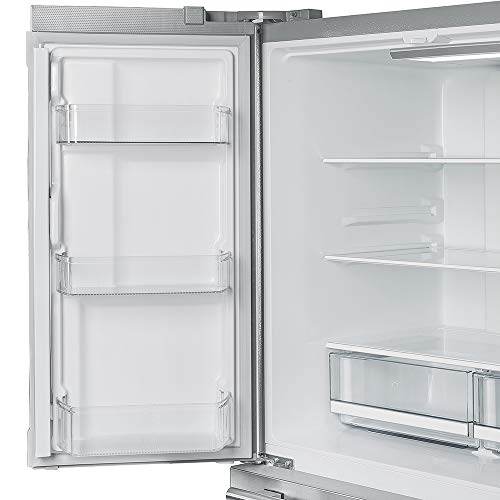 Forno Salerno 36" ‎FFRBI1844-36SB French Door Refrigerator and Freezer- Stainless Steel