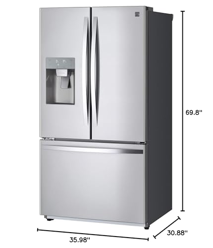Kenmore 46-75035 Stainless Steel French Door Refrigerator 25.5 cu. ft