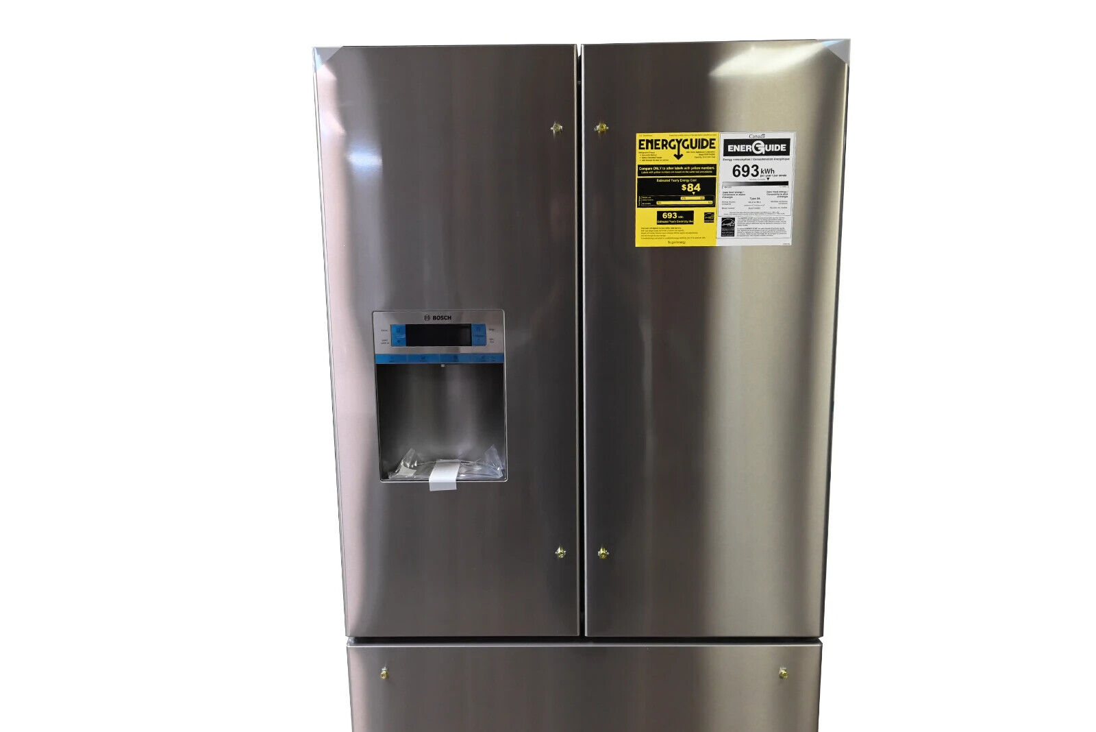 Bosch B26FT50SNS 36" Stainless Steel French Door Refrigerator 25 cu ft