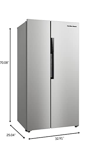 Hamilton Beach HBF1558 15.6 cu ft Counter Depth Stainless Full Size Refrigerator