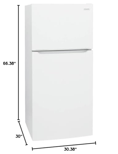 30" Frigidaire FFTR1835VW Top Freezer Refrigerator, 18.3 cu. ft