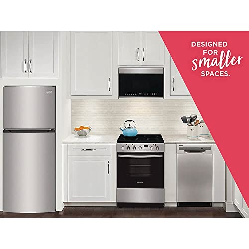 Frigidaire 28" FFHT1425VV Top Freezer Refrigerator, Brushed Steel, 13.9 cu.ft