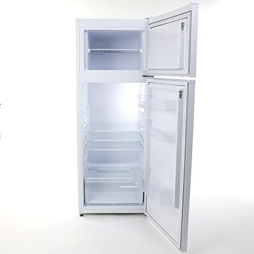 Avanti RA75V0W Freestanding Slim Apartment Top Freezer Refrigerator 7.4 cu ft White