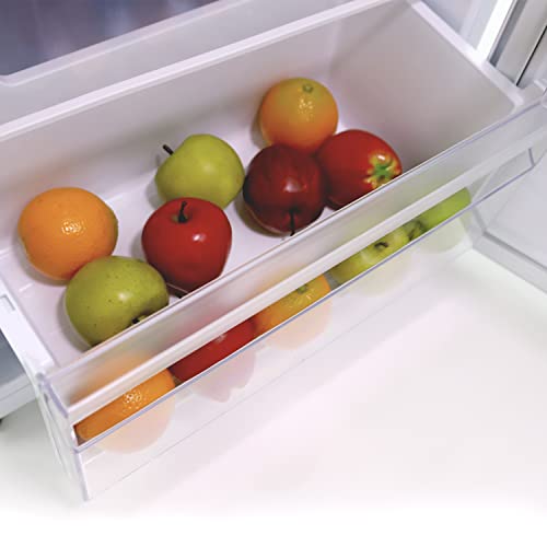 Avanti RA75V0W Freestanding Slim Apartment Top Freezer Refrigerator 7.4 cu ft White