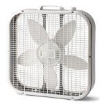 Lasko B20200 Cool Colors 20" Box Fan with 3-Speeds, White