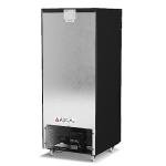 KoolMore KM-MDR-1D-6C 6 Cu. Ft. Commercial One Glass Door Display Upright Beverage Refrigerator Cooler Merchandiser-22.8 in. x 21.4 in. x 52.7 in. [Black]