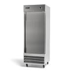 PEAKCOLD IM23R Single Door REFRIGERATOR; Commercial Reach In Stainless Steel, White Interior; 23 Cubic Ft, 29" Wide
