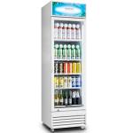 BODEGACOOLER ‎SS-P360WD-WT Commercial Merchandiser Refrigerator Beverage Display Refrigerator,12.5 Cu.Ft Display Refrigerator,LED Light Drink Bar Cooler with Adjustable Shelves,Glass Door Beverage Cooler,White