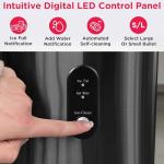 Frigidaire EFIC103AMZ-SSBLACK-SC SELF CLEANING AMZ-SSBLACK-SC EFIC103 Maker Machine Heavy Duty, 26lb Ice per Day, Stainless Steel, Black Stainless