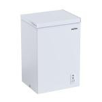 Frigidaire EFRF3005-AMZ Chest Deep Freezer-Garage-Ready, 3.5 Cu. Ft. Capacity, White-Adjustable Thermostat-Removable Vinyl Coated Wire Basket-Easy Defrost Drain