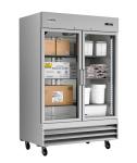 KoolMore RIF-2D-GD Commercial Upright, Freezer Double Door, Stainless Steel