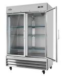 KoolMore RIF-2D-GD Commercial Upright, Freezer Double Door, Stainless Steel