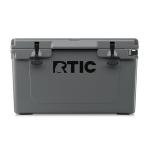 RTIC 45 QT Ultra-Tough Cooler Hard Insulated Portable Ice Chest Box for Beach, Drink, Beverage, Camping, Picnic, Fishing, Boat, Barbecue, Dark Grey