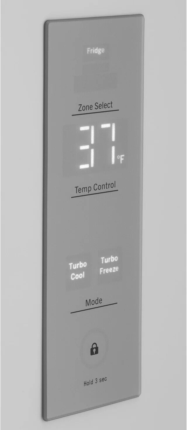 GE GBE17HYRFS 31" Freestanding Bottom Freezer Refrigerator NEW 