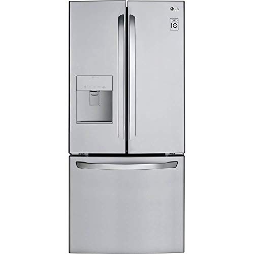 LG LFDS22520S 30" French Door Refrigerator with 21.8 cu. ft. Capacity