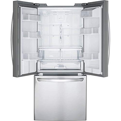 LG LFDS22520S 30" French Door Refrigerator with 21.8 cu. ft. Capacity