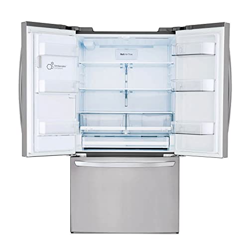 LG LRFS28XBS Stainless Steel French Door Refrigerator 27.7 Cu. Ft