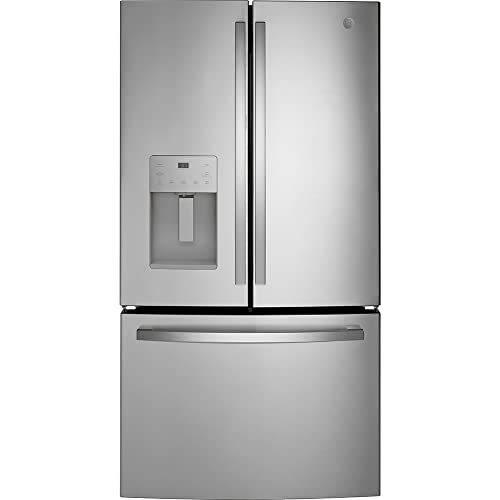 GE® GFE26JYMFS Energy Star® French-Door Refrigerator, 25.6 Cu. Ft