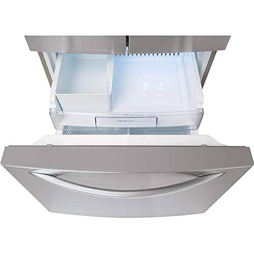 LG LFDS22520S 30" French Door Refrigerator with 21.8 cu. ft. Capacity
