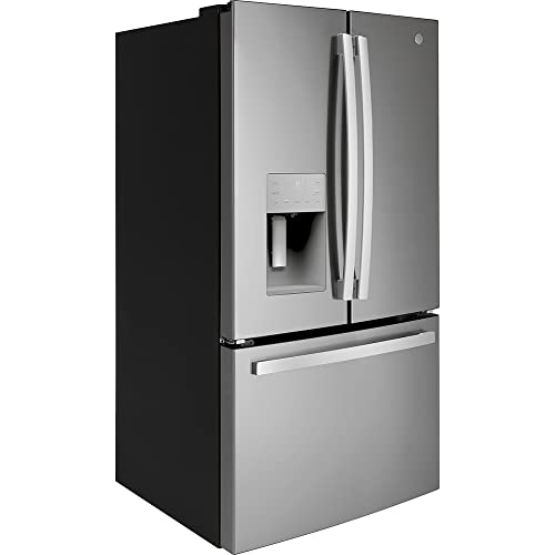 GE® GFE26JYMFS Energy Star® French-Door Refrigerator, 25.6 Cu. Ft